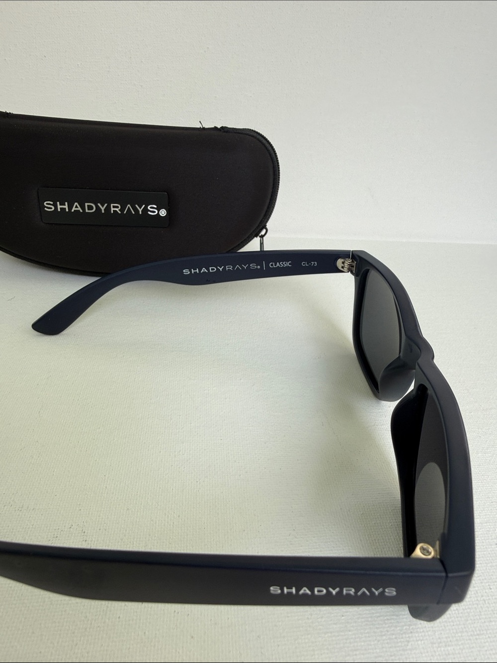 ShadyRays Men's Navy Frame Sunglasses with Dark Lenses - Picture 5 of 12